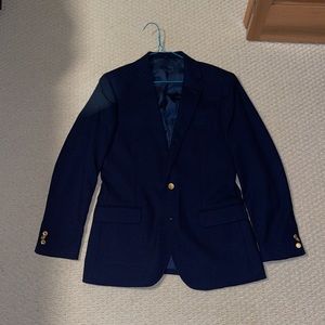 J crew navy blazer with brass buttons 38R